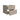 Wastafelonderkast | Hydrovit | (56x50x44 cm) | 2 lades | Greeploos | Licht hout