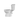 Duoblok staande toilet | Pro | S-trap (180mm) | 4 in 1 | Wit