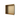 Inbouwnis | (30x30x10cm) | Geborsteld goud