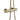 Design Douchekolom | Lemy | Thermostatisch met handdouche | Round | Geborsteld Goud