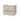 Saniloft Ventura wastafelonderkast  | 60x50x45.5 cm | 2 lades | Greeploos | Licht hout